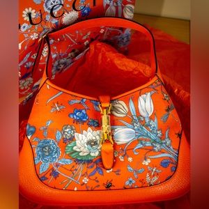 NWT GUCCI LIMITED EDITION JACKIE FLORA JAPANESE COLLECTION MD HOBO VERY RARE